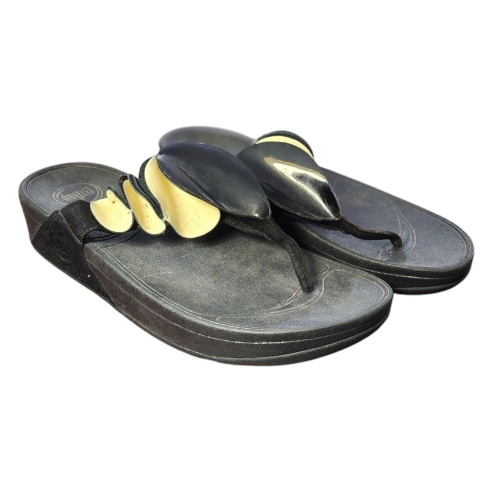 Fitflops Embelished Beach Summer Walking Support Toe - Post Sandals - Women's